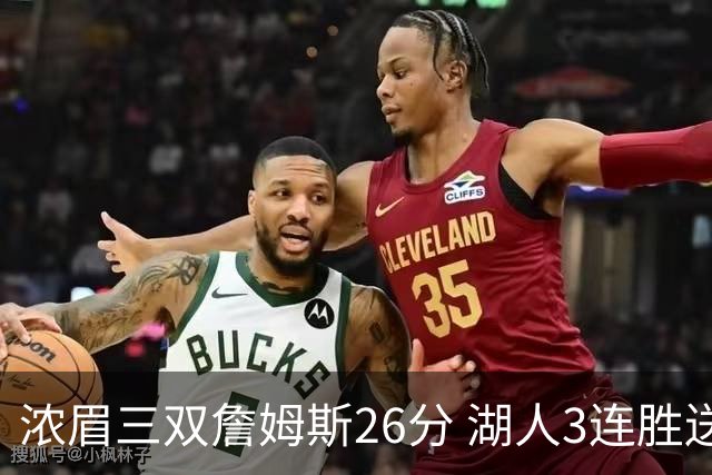 浓眉三双詹姆斯26分 湖人3连胜送黄蜂8连败